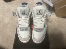 Jordan 4 retro blu militare