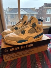 Jordan 4 blu militare (taglia