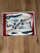Jordan 4 blu militare taglia 7