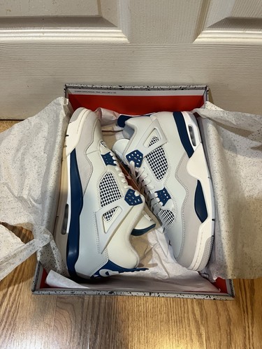 Taglia jordan 4 retro blu - 4,