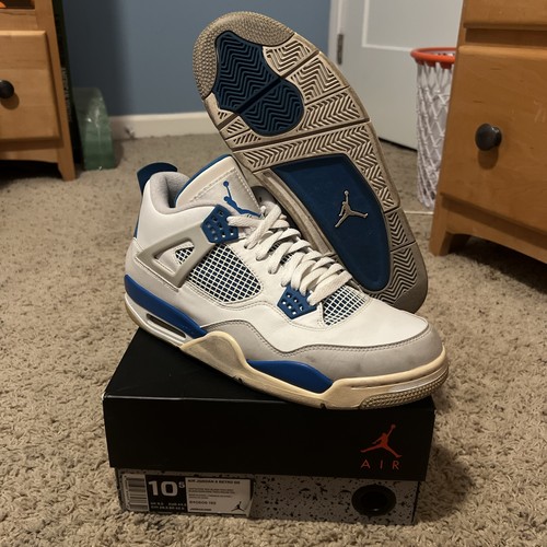 Air jordan retro - 4, blu
