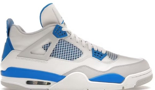 Jordan4 retro blu militare